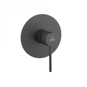 DEMM Spike bateria prysznicowa czarny mat 6840/CZAR