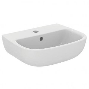 Ideal Standard Esedra Umywalka wisząca 45x36 cm z otworem na baterię, z przelewem, biała T281101