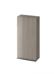 Cersanit VIRGO Szafka wisząca 40 cm kolor szary, uchwyt czarny S522-038