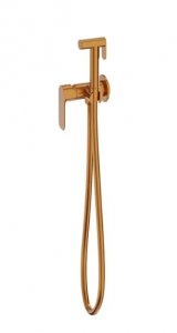 Lavita Bateria bidetowa podtynkowa Spark Brushed Copper 5900378341314
