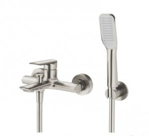 Vedo Aletta Argento Bateria wannowa z zestawem natryskowym nikiel szczotkowany VBA5006/S/SN