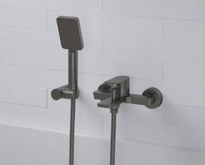 AQG Bateria wannowa Alpha Gun Metal z zestawem punktowym 01ALP429GM
