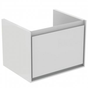 Ideal Standard Connect Air Szafka pod umywalkę Cube 53 cm biały połysk/mat E0846B2