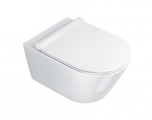 Catalano New Zero miska WC wisząca bezrantowa Newflush z deską wolnoopadającą i mocowaniem 0111500001 +0551200001 +9056060000