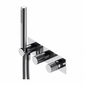 Omnires Contour bateria prysznicowa podtynkowa z przełącznikiem CT8035/1CR 