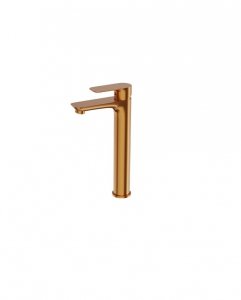 Lavita Bateria umywalkowa wysoka Spark Brushed Copper (35mm) 5900378344353