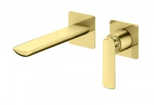 KOHLMAN Experience Gold kompletna podtynkowa bateria umywalkowa złota QW180EGD DARMOWA DOSTAWA