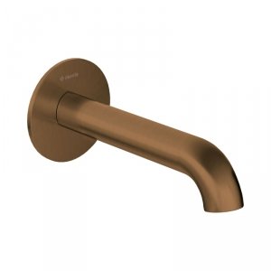 Deante Silia Wylewka umywalkowo-wannowa 14,7 cm brąz szczotkowany NQSC80K