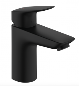 Hansgrohe Logis Jednouchwytowa bateria umywalkowa 100 CoolStart bez kompletu odpływowego czarny mat 71103670