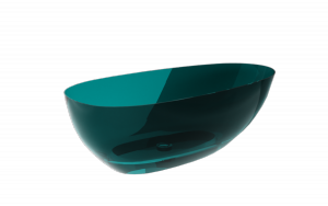Besco Xara Ocean Breeze wanna wolnostojąca 160 syfon chrom WAX160OBC