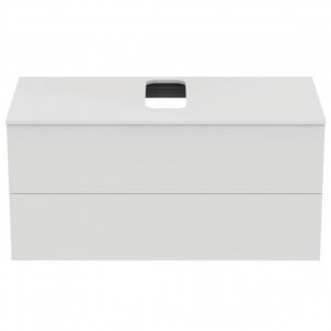 Ideal Standard Adapto Szafka pod umywalkę 105 cm z otworem ciemne drewno U8597FW