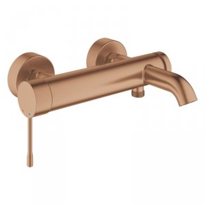 Grohe Essence Bateria wannowa natynkowa brushed warm sunset 25250DL1