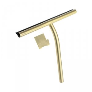 Deante Silia ściągaczka do wody z wieszakiem złoty szczotkowany ADIR31K