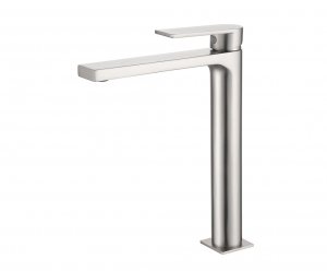 AQG Bateria umywalkowa wysoka Alpha Satynowy nikiel AQG000237