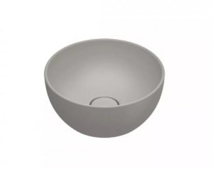 Catalano Sfera umywalka nablatowa okrągła 32 cm tortora mat 0523320032
