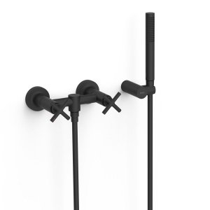 Tres MONTBLANC Bateria dwuuchwytowa ścienna prysznicowa 28316301NM