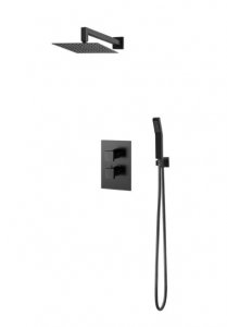Vedo Sette Nero zestaw prysznicowy podtynkowy termostatyczny  czarny mat VBS7223/30/CZ/TERMO