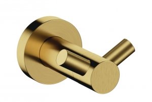 Omnires Modern Project haczyk podwójny mosiądz szczotkowany MP60120BSB