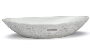 S.V.I.S. Design UMYWALKA 60 CM DIAMOND SANDBLASTED - NATURALNY, BEZ DEKORU, LAKIER MATOWY