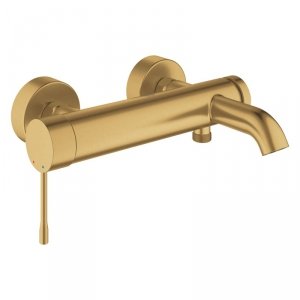 Grohe Essence Bateria wannowa natynkowa brushed cool sunrise 25250GN1