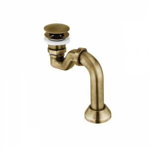 Vicario odpływ wannowy klik-klak bronzo 1016/817/BR