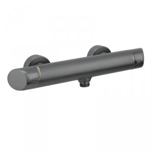 Deante Arnika Titanium Bateria prysznicowa ścienna titanium BQAD40M