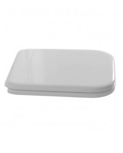 Kerasan Waldorf Deska sedesowa wolnoopadająca biała zawiasy chrom 418801