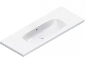 Catalano Alvea umywalka 120x46 cm prostokątna biała 0621210001