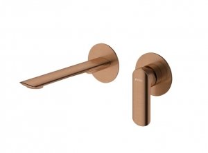 Vedo Aletta Rosso bateria umywalkowa podtynkowa miedź szczotkowana VBA5012/SM