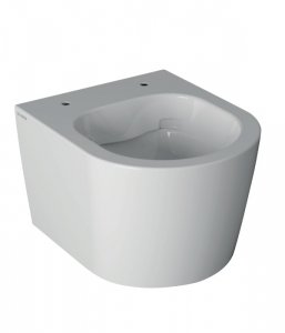 Globo Forty3 Toaleta WC podwieszana 43x36 cm Senzabrida bez kołnierza biała FOS06.BI