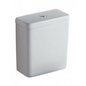 Ideal Standard Connect Cube Zbiornik WC kompaktowy 3/6 l dopływ wody z boku, biały E797101