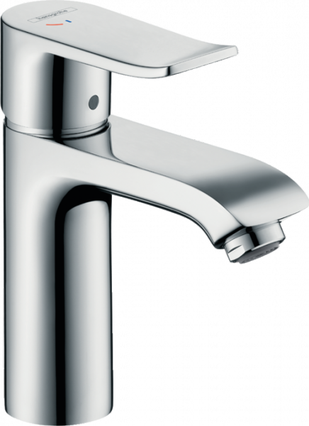 31121000 Hansgrohe Metris Jednouchwytowa bateria umywalkowa 110 CoolStart z kompletem odpływowym z cięgłem