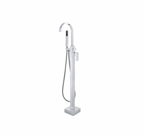 Besco Modern II bateria wannowa wolnostojąca chrom BW-MII-CH