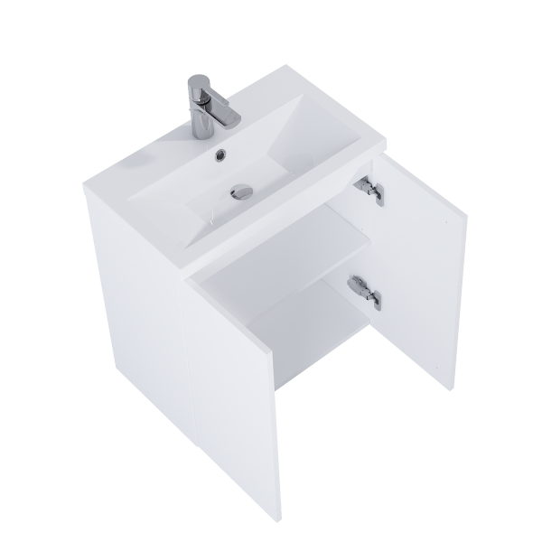 Elita KIDO SET Szafka + umywalka 60 2D WHITE MATT PDW 168090/RE020600115290