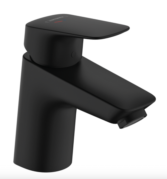 Hansgrohe Logis Jednouchwytowa bateria umywalkowa 70 CoolStart bez kompletu odpływowego czarny mat 71073670