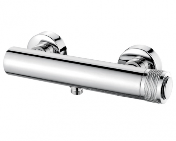 Laveo VOLUMO bateria natryskowa ścienna chrom BAV040D