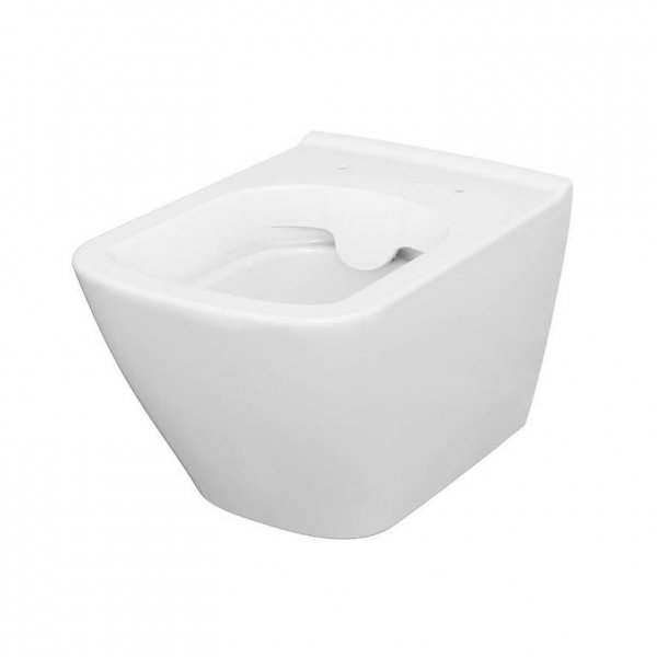 Cersanit CITY SQUARE Zestaw Miska WC z ukrytym montażem, deską duroplastową wolnoopadającą z funkcją łatwego wypinania S701-405
