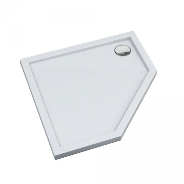 Schedline Brodzik akrylowy Sharper 90x90x5 cm, pięciokątny, Gwarancja 7 lat 3S.S1PK-9090