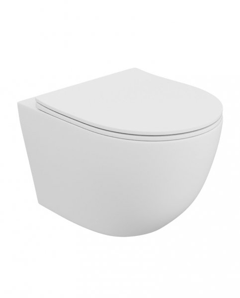 Lavita Miska wisząca WC Sofi slim White Mat 3.0 z deską wolnoopadającą 5900378344001