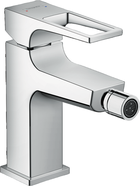 74520000 Hansgrohe Metropol Jednouchwytowa bateria bidetowa z uchwytem Loop i kompletem odpływowym Push-Open Hansgrohe Metropol Jednouchwytowa bateria bidetowa z uchwytem Loop i kompletem odpływowym Push-Open