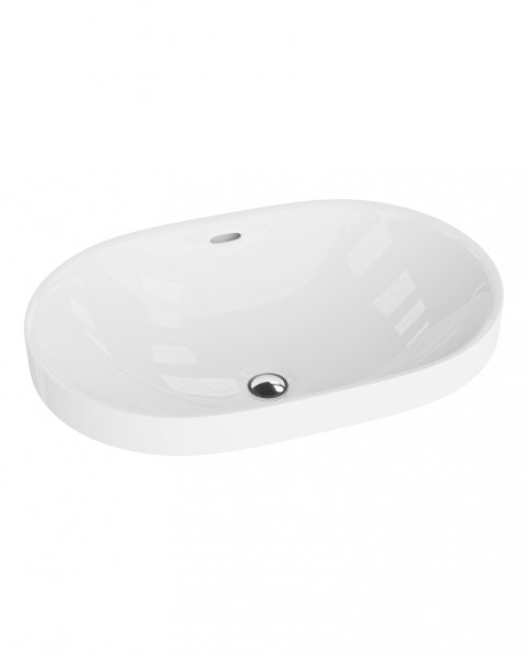 Lavita Umywalka wpuszczana w blat Puebla 60x39cm 5900378301677