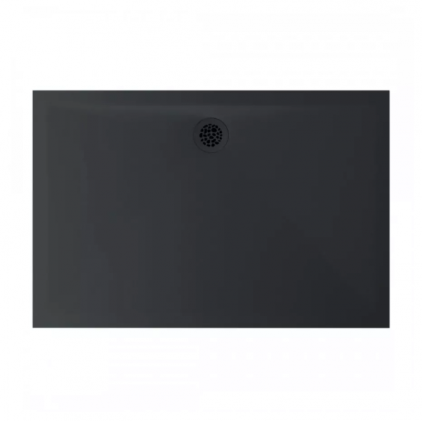 Ronal Air brodzik prostokątny 100x80 cm konglomeratowy antracyt W37A10008017