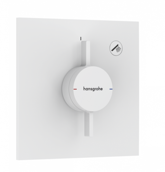 Hansgrohe DuoTurn E Bateria z mieszaczem, podtynkowa do 1 odbiornika biały mat 75617700