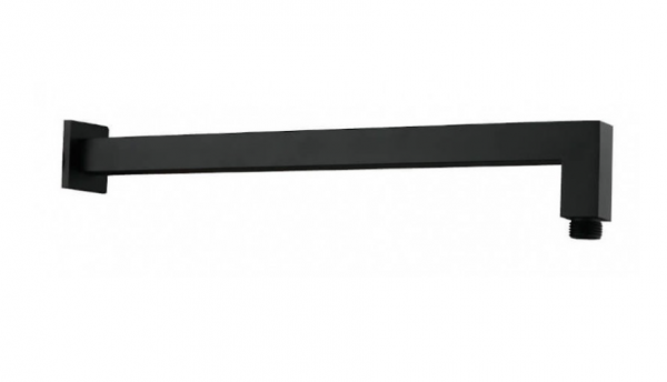 LAVEO KVADRATO - RAMIĘ PRYSZNICOWE ŚCIENNE 359 mm CZARNY - NWQ755K