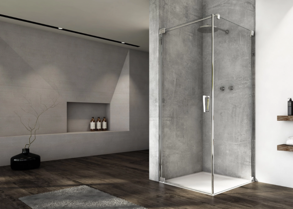 Ronal Sanswiss ścianka boczna 70x200 cm, szkło przezroczyste, profile srebrny połysk CAT10705007