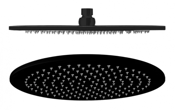 VEDO SLIM Deszczownica o śr. 25 cm VSN7025/CZ czarny mat