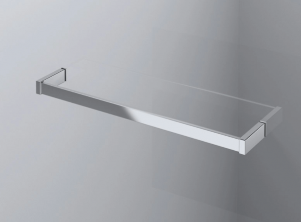 Ronal Sanswiss drzwi jednoczęściowe ze ścianką stałą w linii 90-160x0-200 cm, szkło przezroczyste, profile chrom PU13GSM21007