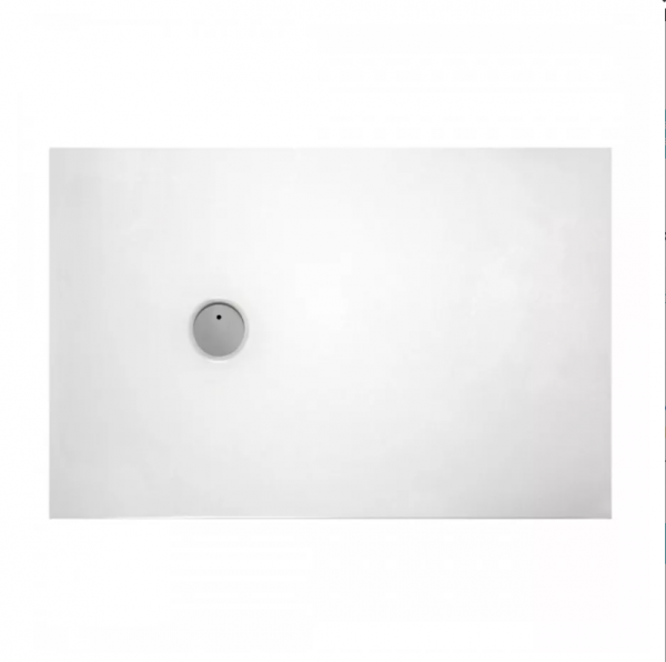 RONAL PLANOR Brodzik prostokątny 1200x800 biały błyszczący W34AS12008004