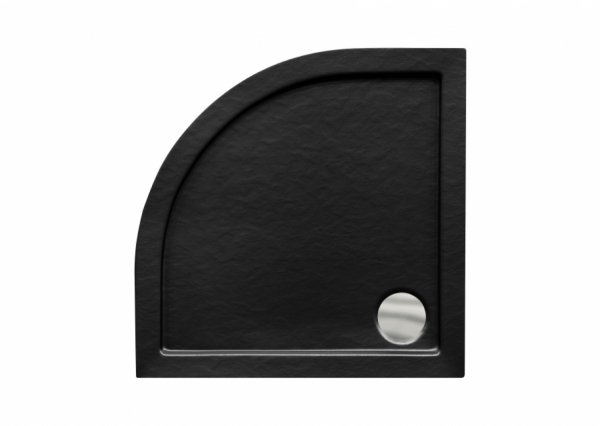 Besco Aron Stone Effect New brodzik półokrągły 90x90 BAA90NRCN