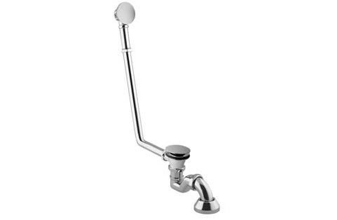 Vicario przelew wannowy retro z syfonem Chrom 1210L